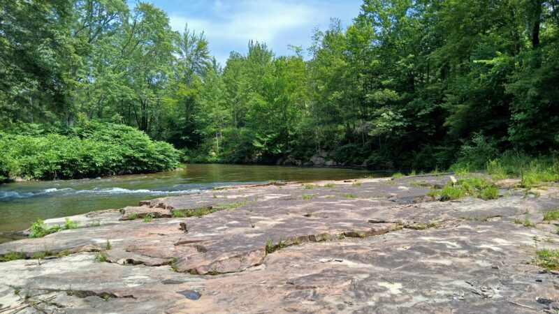 Lackawanna River Heritage Trail - Delaware Street Trailhead - Jermyn, PA