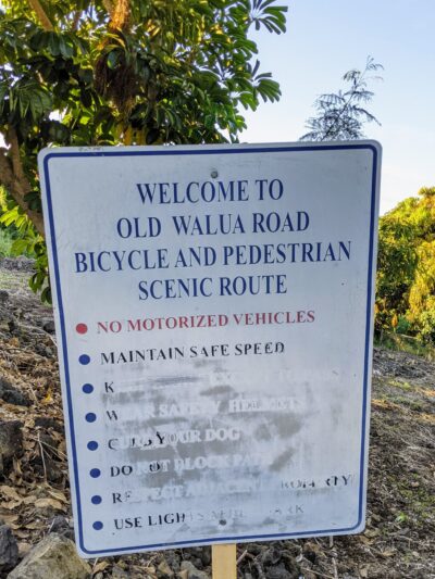 Walua Trail North Trailhead - Kailua-Kona, HI