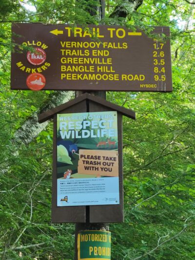 Vernooy Falls Upper Cherrytown Trail Head Parking - Kerhonkson, NY