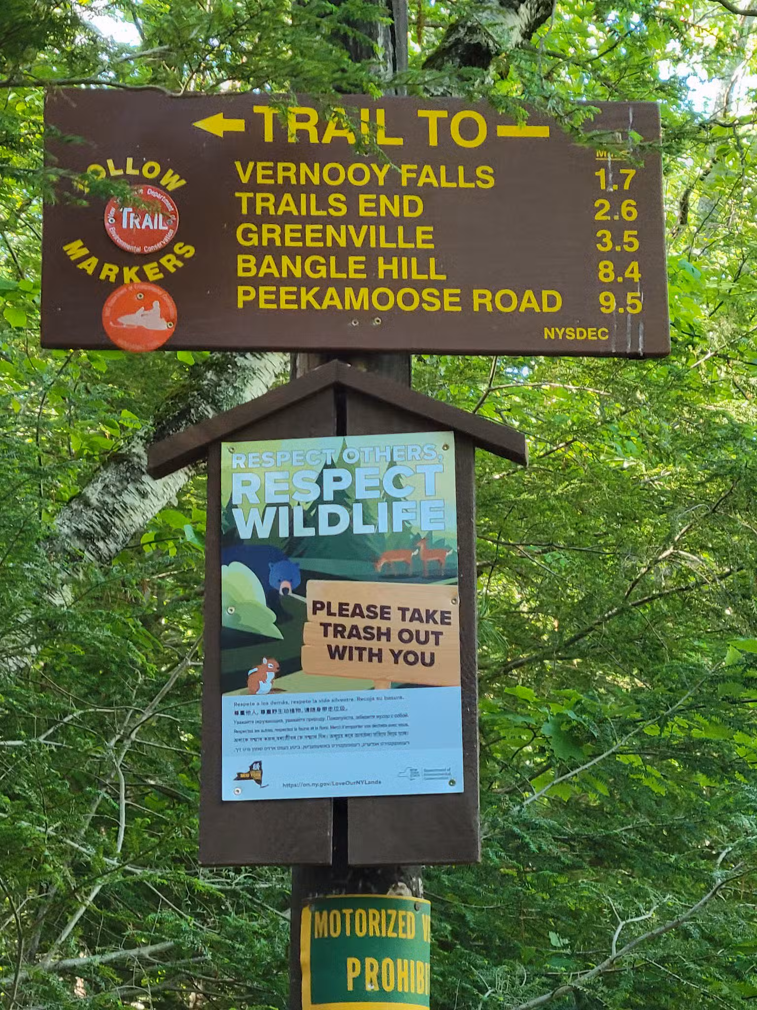 Vernooy Falls Upper Cherrytown Trail Head Parking - Kerhonkson, NY