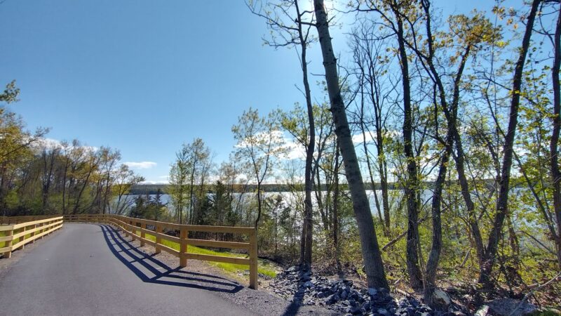 Hudson River Brickyard Trail - Empire State Trail - Hudson Valley Greenway Trail - Kingston Section - Kingston, NY