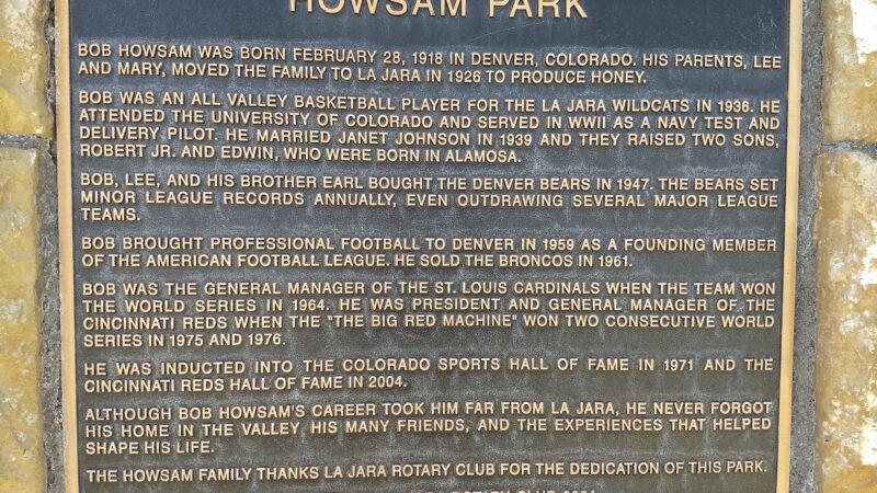 Town Park - La Jara, CO