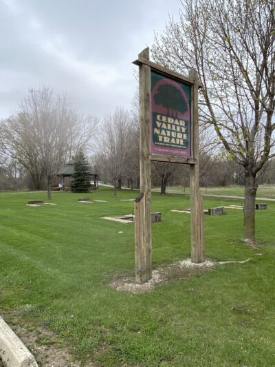 Cedar Valley Nature Trail LaPorte City Trailhead - La Porte City, IA