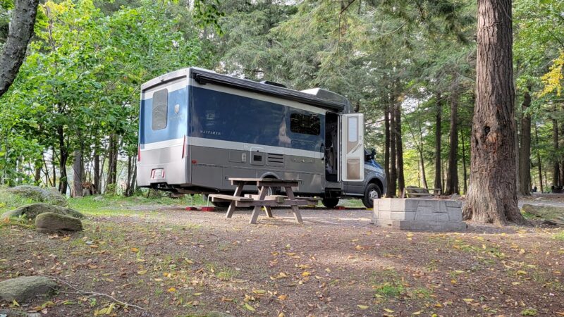 Moffitt Beach State Campground - Lake Pleasant, NY