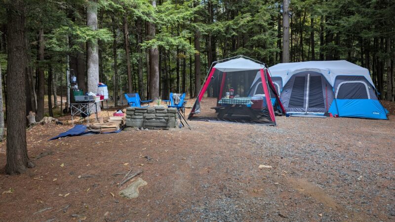Moffitt Beach State Campground - Lake Pleasant, NY