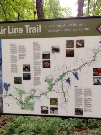 Air Line South State Park Trail (Lebanon Trailhead) - Lebanon, CT