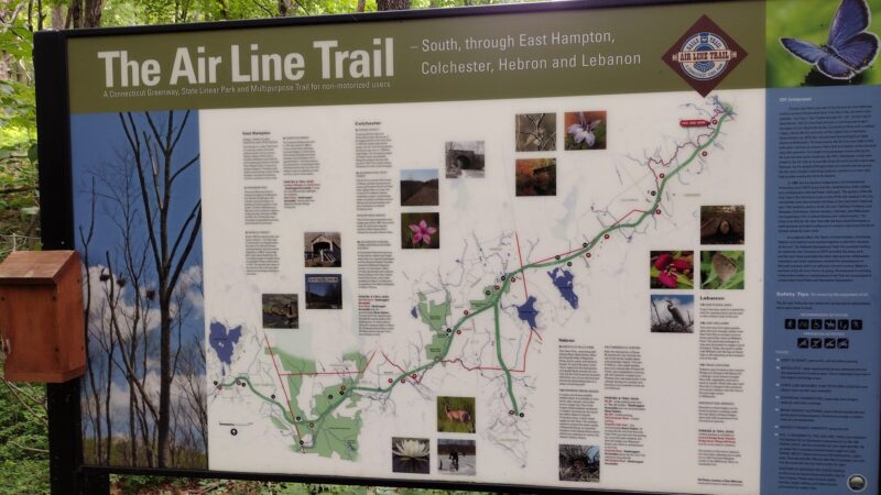 Air Line South State Park Trail (Lebanon Trailhead) - Lebanon, CT
