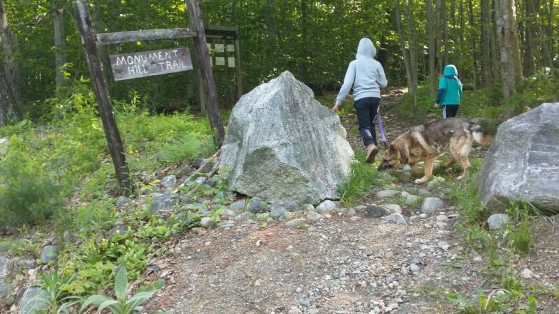 Monument Hill Trailhead - Leeds, ME