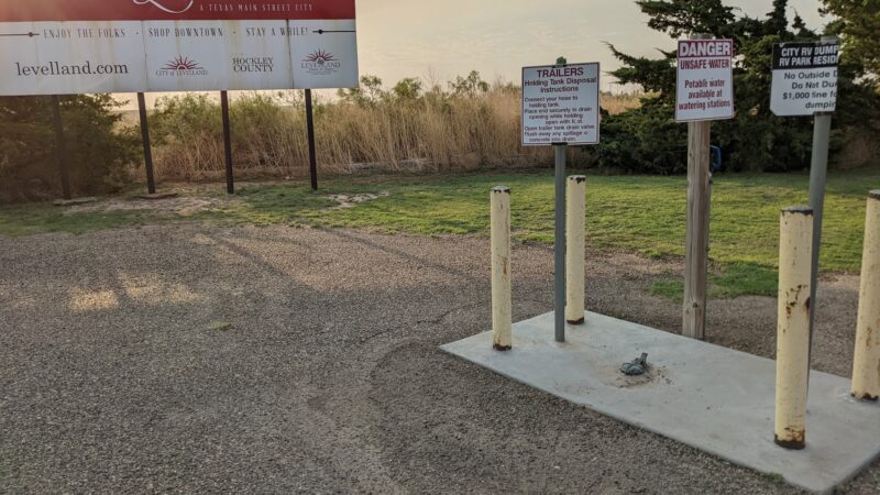 Free Levelland City Campground - Levelland, TX