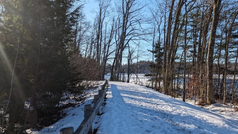 Walking Trail - Lisbon Falls, ME