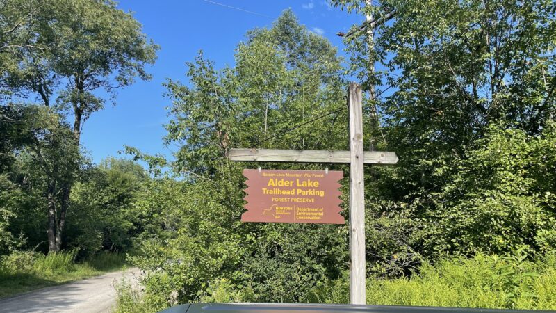 Alder Lake Trailhead Parking - Livingston Manor, NY