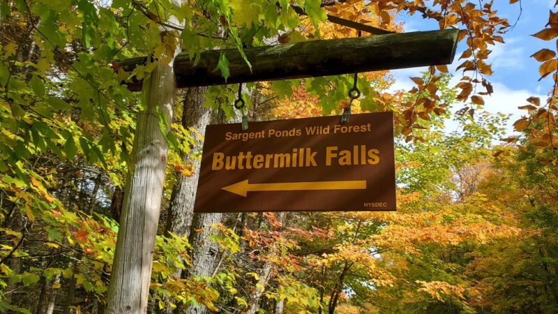 Buttermilk Falls - Long Lake, NY