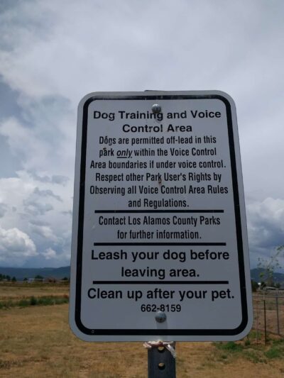 North Mesa Dog Park - Los Alamos, NM