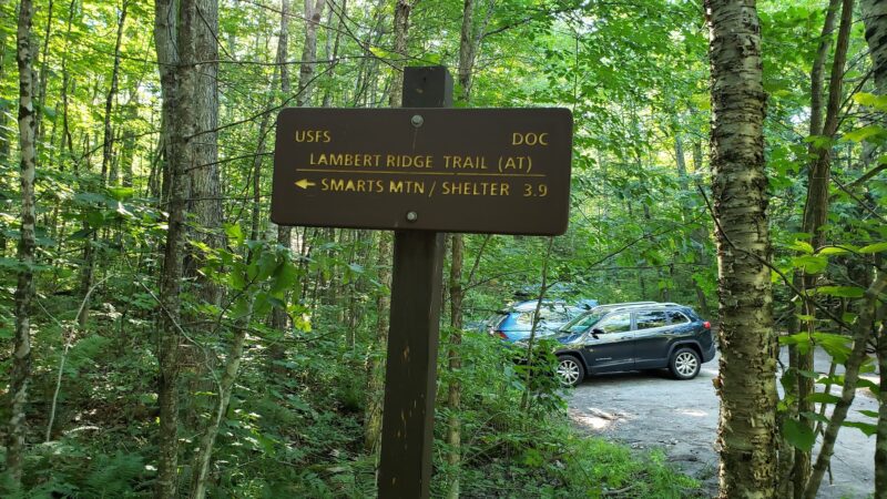 Smarts Mountain Trailhead - Lyme, NH