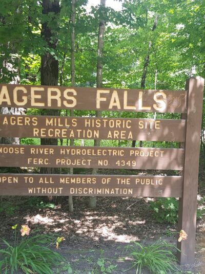 Agers Falls - Lyons Falls, NY