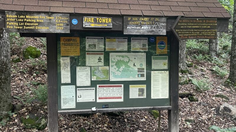 Dry Brook Ridge Trailhead - Margaretville, NY