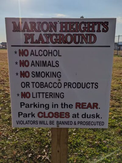 Marion Heights Park - Marion Heights, PA