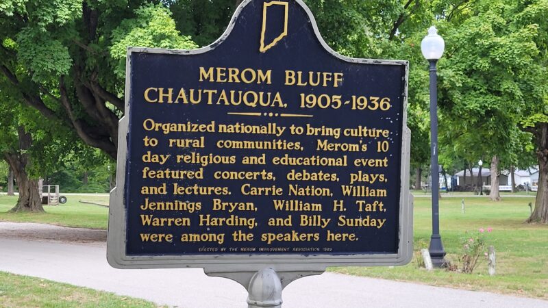 Merom Bluff Park Historical Views - Merom, IN