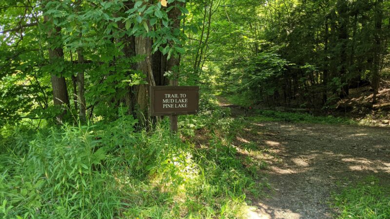 Mud Lake Trail - SR 58 Trailhead - Milford, NY