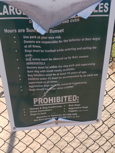 Dog Park @ Public Safety Park - Mobile, AL