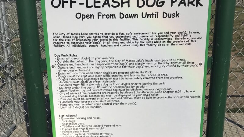 Basin Homes Dog Park - Moses Lake, WA