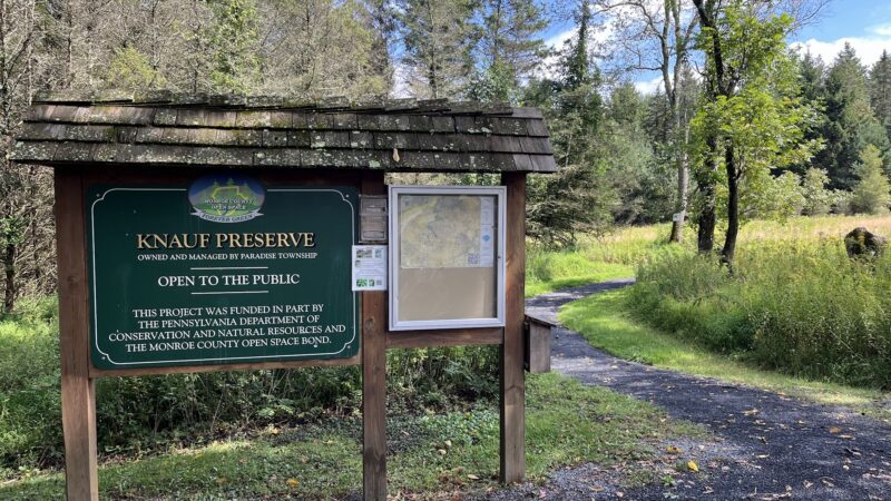 Knauf preserve trailhead - Mt Pocono, PA