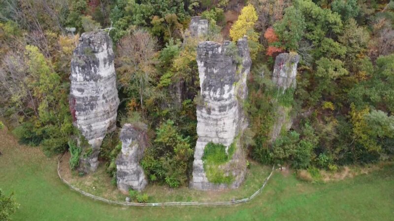 Natural Chimneys Park and Campground - Mt Solon, VA