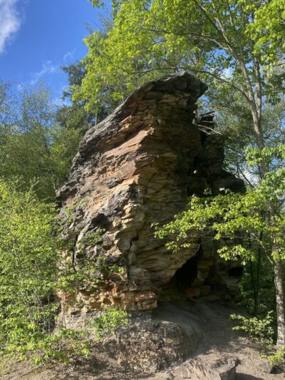 Waterfall at Falls Mill - Little Kanawha River - Napier, WV