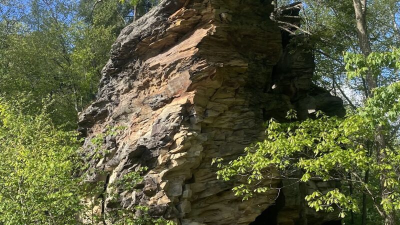 Waterfall at Falls Mill - Little Kanawha River - Napier, WV