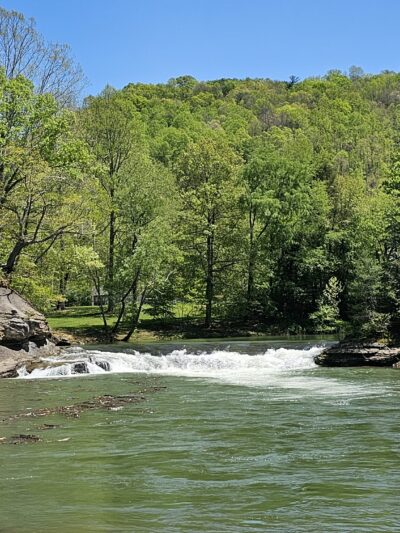 Waterfall at Falls Mill - Little Kanawha River - Napier, WV