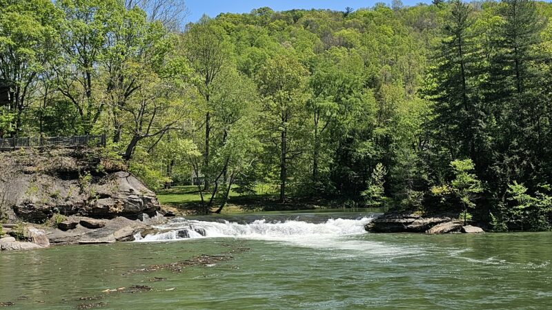 Waterfall at Falls Mill - Little Kanawha River - Napier, WV