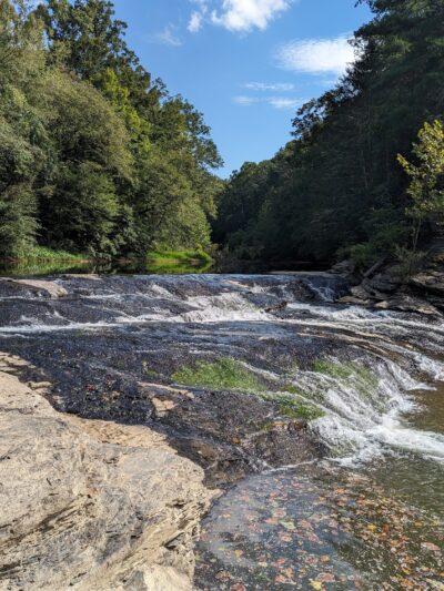 Waterfall at Falls Mill - Little Kanawha River - Napier, WV