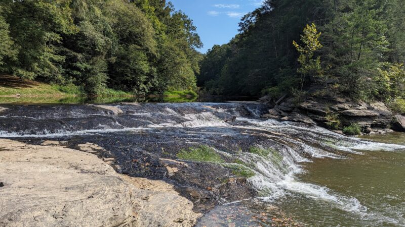 Waterfall at Falls Mill - Little Kanawha River - Napier, WV