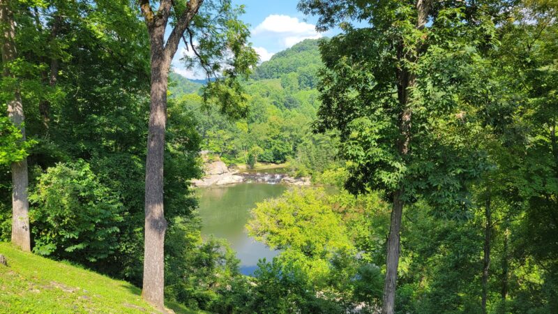 Waterfall at Falls Mill - Little Kanawha River - Napier, WV