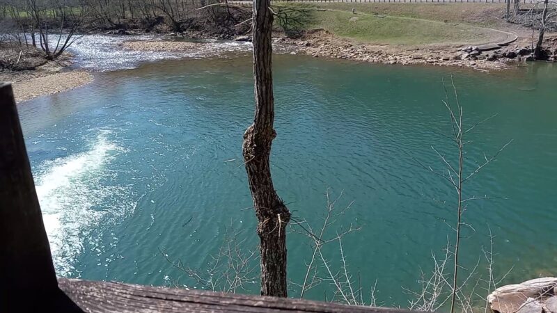 Waterfall at Falls Mill - Little Kanawha River - Napier, WV