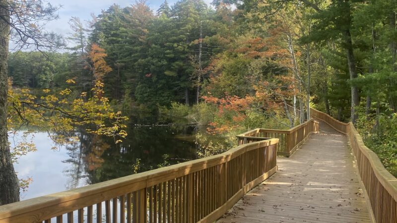 Mine falls trail head - Nashua, NH