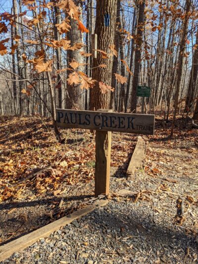 Pauls Creek Trail in Wintergreen - Nellysford, VA
