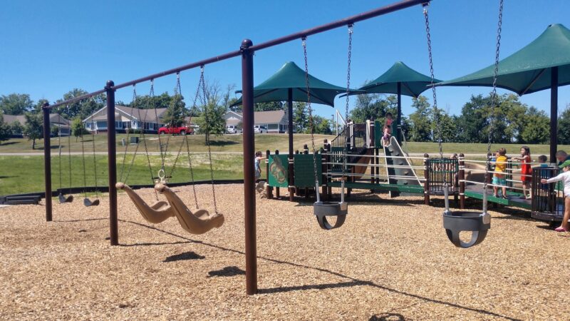 Michael Brent Playground - an All Accessable Park - New Castle, KY