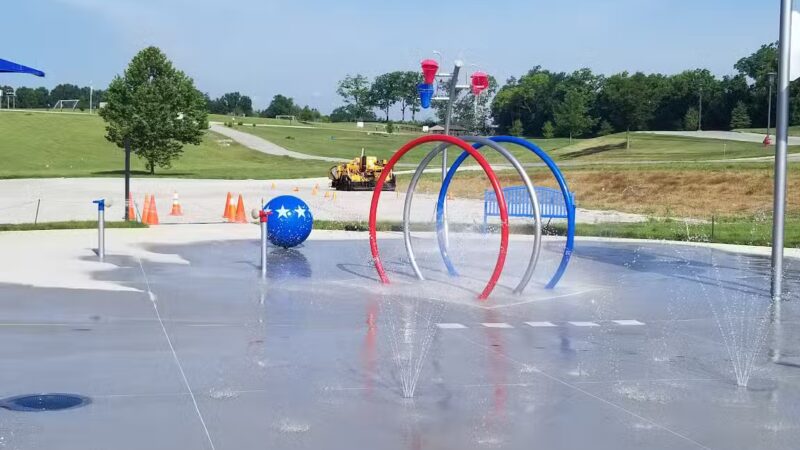 Michael Brent Playground - an All Accessable Park - New Castle, KY
