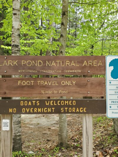 Clark Pond Interpretive Trail - New London, NH