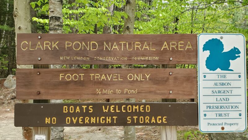 Clark Pond Interpretive Trail - New London, NH