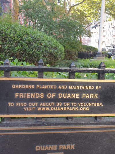 Duane Park - New York, NY