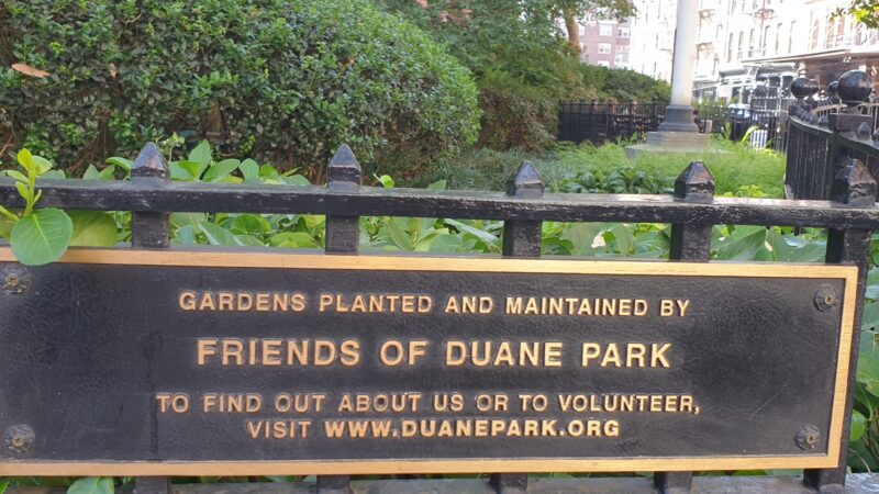 Duane Park - New York, NY