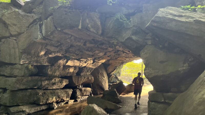 North Woods Loch Double Waterfall - New York, NY