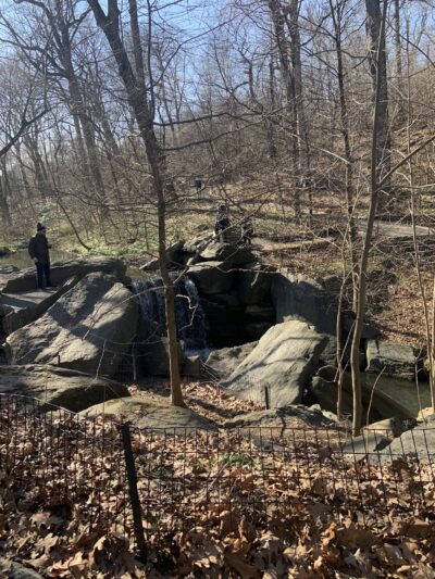 North Woods Loch Double Waterfall - New York, NY