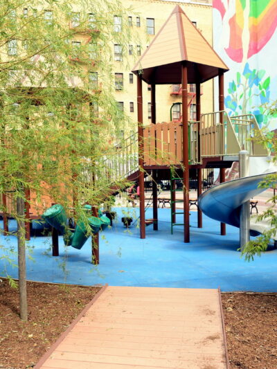 Robert L. Clinkscales Playground and Community Garden - New York, NY