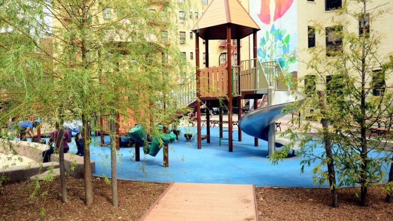 Robert L. Clinkscales Playground and Community Garden - New York, NY