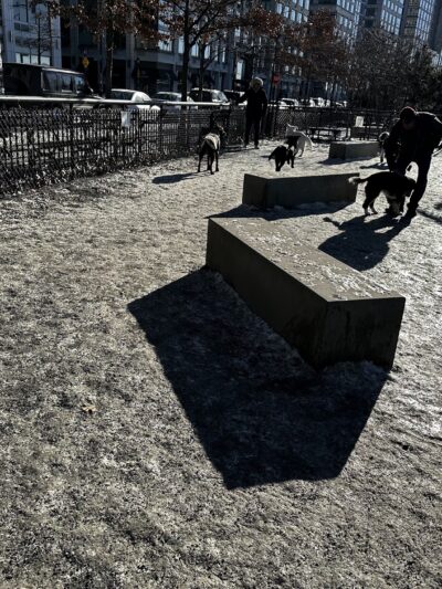 Riverside Park South Dog Run at 66th Street - New York, NY