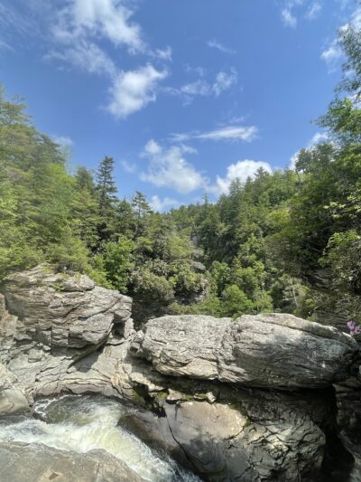 Linville Falls - Trail and Waterfall - Newland, NC