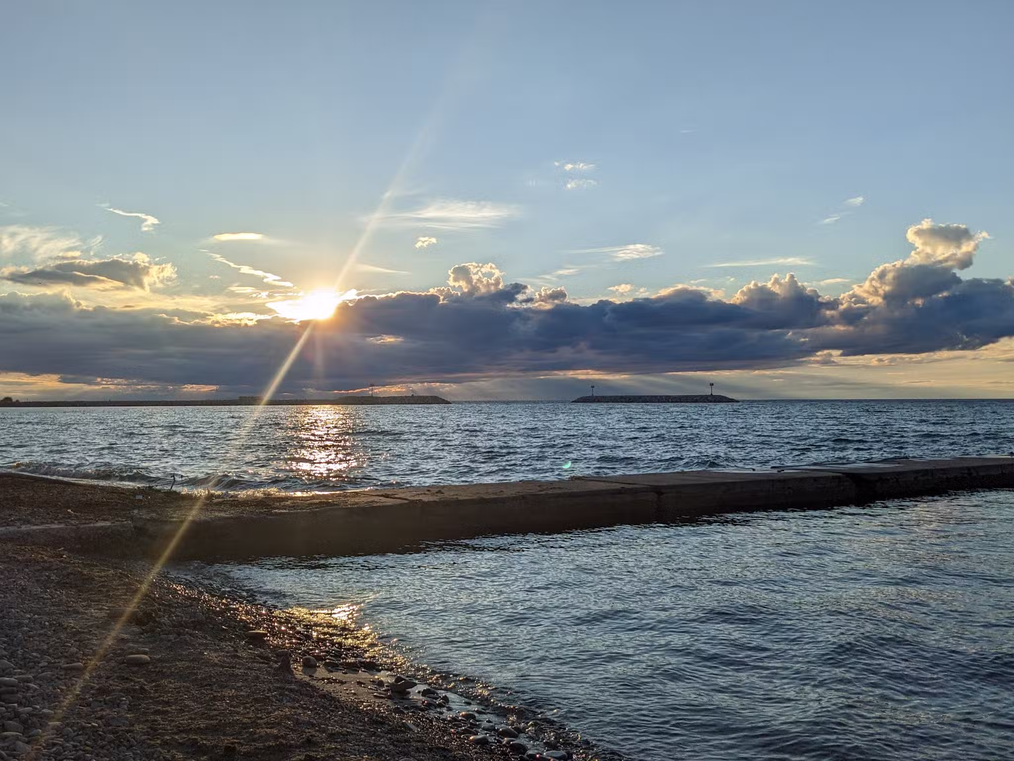 Olcott Beach West Pier (Shallow) - Olcott, NY